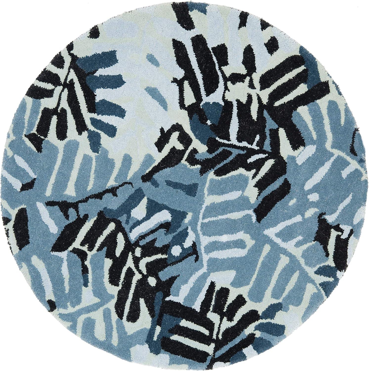 image:imageMartha Stewart x SAFAVIEH Area Rug Collection 9 x 12 Spud Handmade Wool Ideal for Living Room Bedroom Office Dining Space MSR4548AWroughtIron