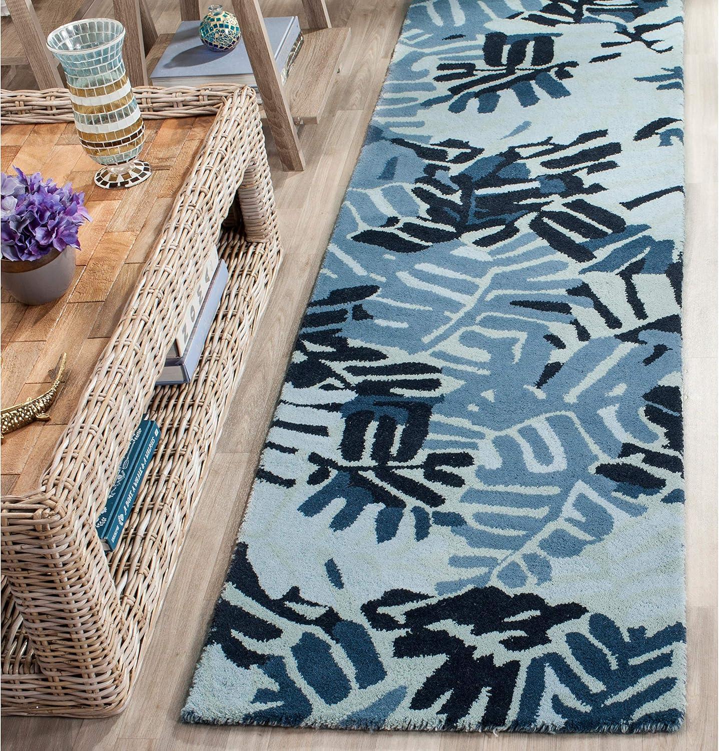 image:imageMartha Stewart x SAFAVIEH Area Rug Collection 9 x 12 Spud Handmade Wool Ideal for Living Room Bedroom Office Dining Space MSR4548AWroughtIron