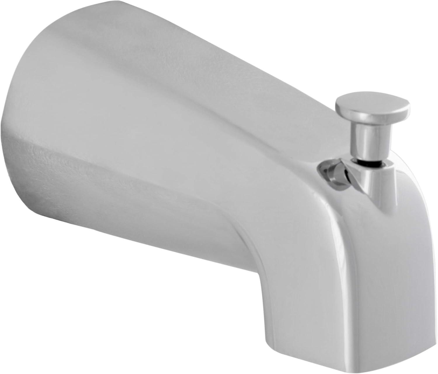 image:imageSAFAVIEH BRC3340C Solea Collection Summit Bathroom Combination Bathtub Faucet and Shower Head Set Chrome