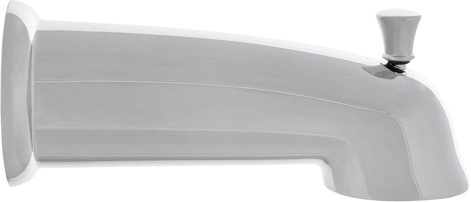image:imageSAFAVIEH BRC3341C Solea Collection Evoke Bathroom Combination Bathtub Faucet and Shower Head Set Chrome