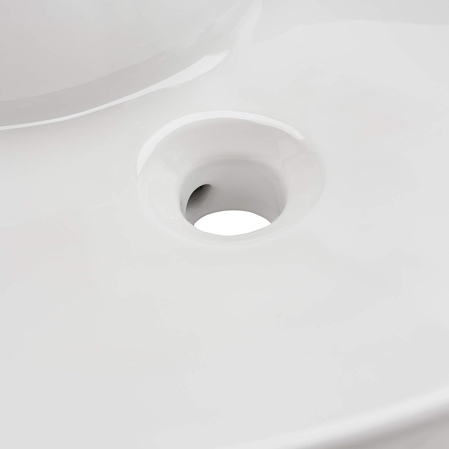 image:imageSAFAVIEH BSK5401A Solea Collection Brook Bathroom Basin Sink White