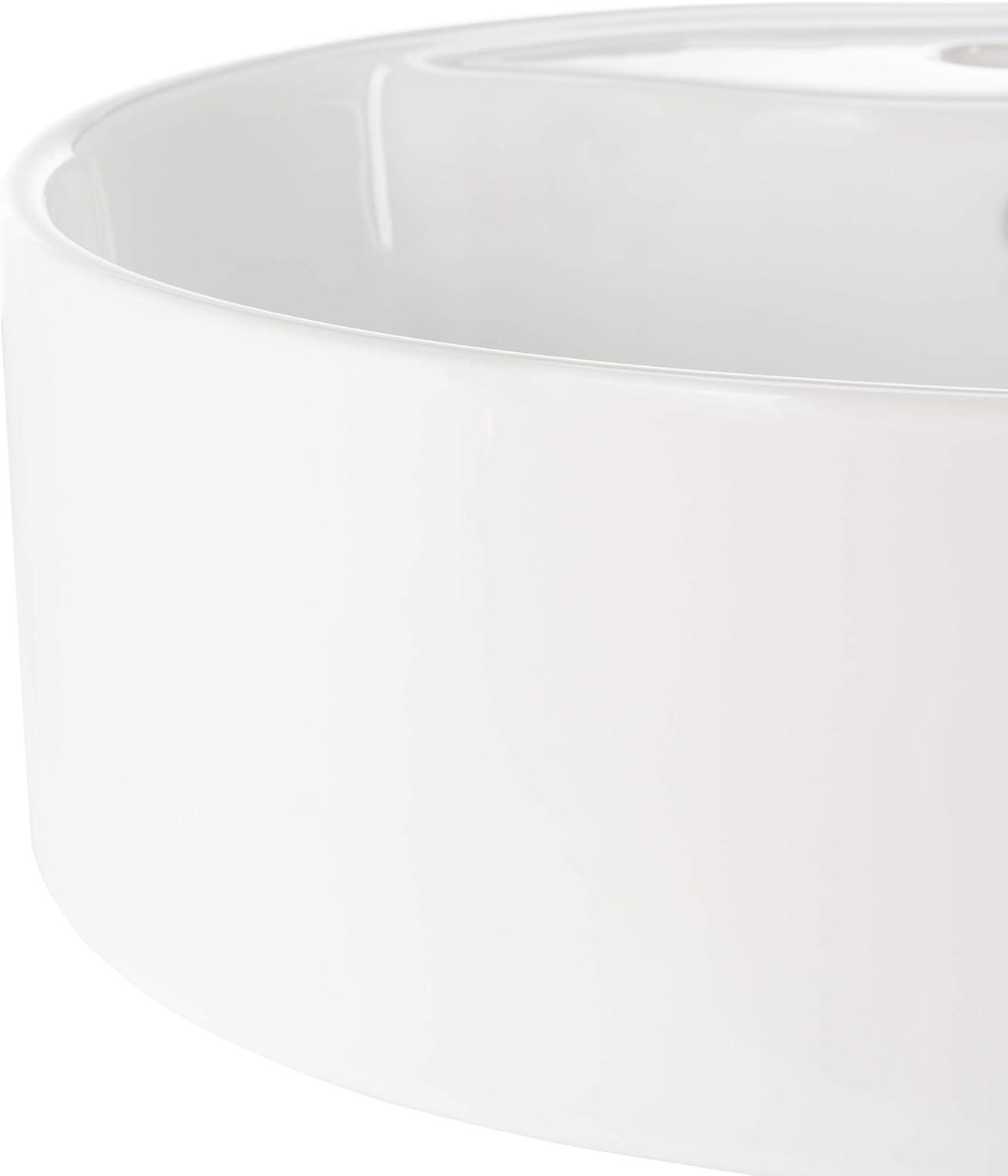 image:imageSAFAVIEH BSK5401A Solea Collection Brook Bathroom Basin Sink White