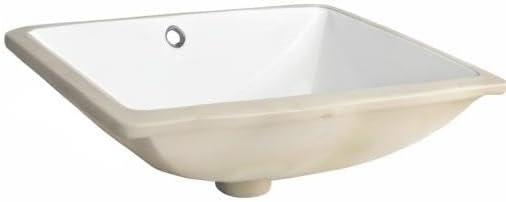 image:imageSAFAVIEH BSK5405A Solea Collection Seaton Bathroom Basin Sink White