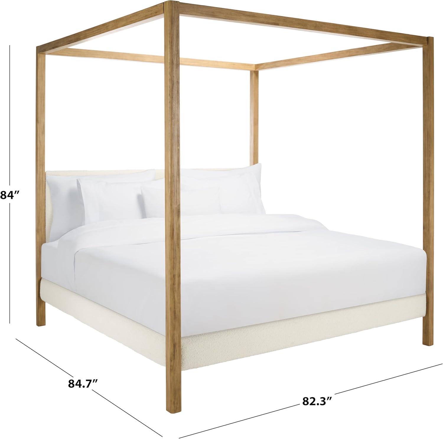 image:imageSAFAVIEH Couture Collection Graciella King Size Canopy Bed