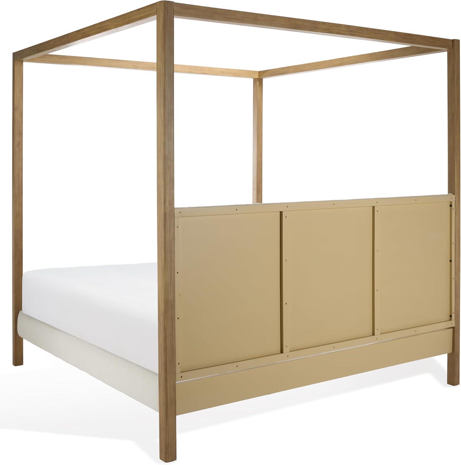 image:imageSAFAVIEH Couture Collection Graciella King Size Canopy Bed