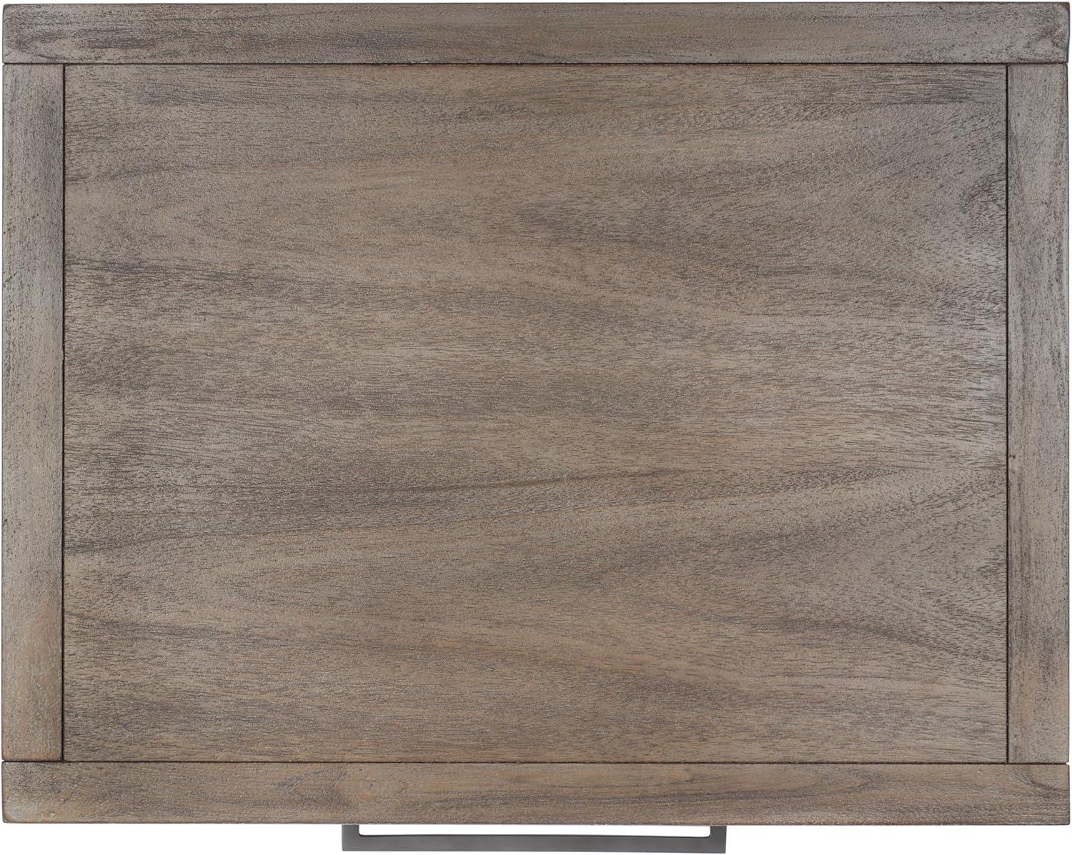 image:imageSAFAVIEH Couture Home Collection Ariella Light Grey 3Drawer Wood Nightstand Table Fully AssembledLight Brown