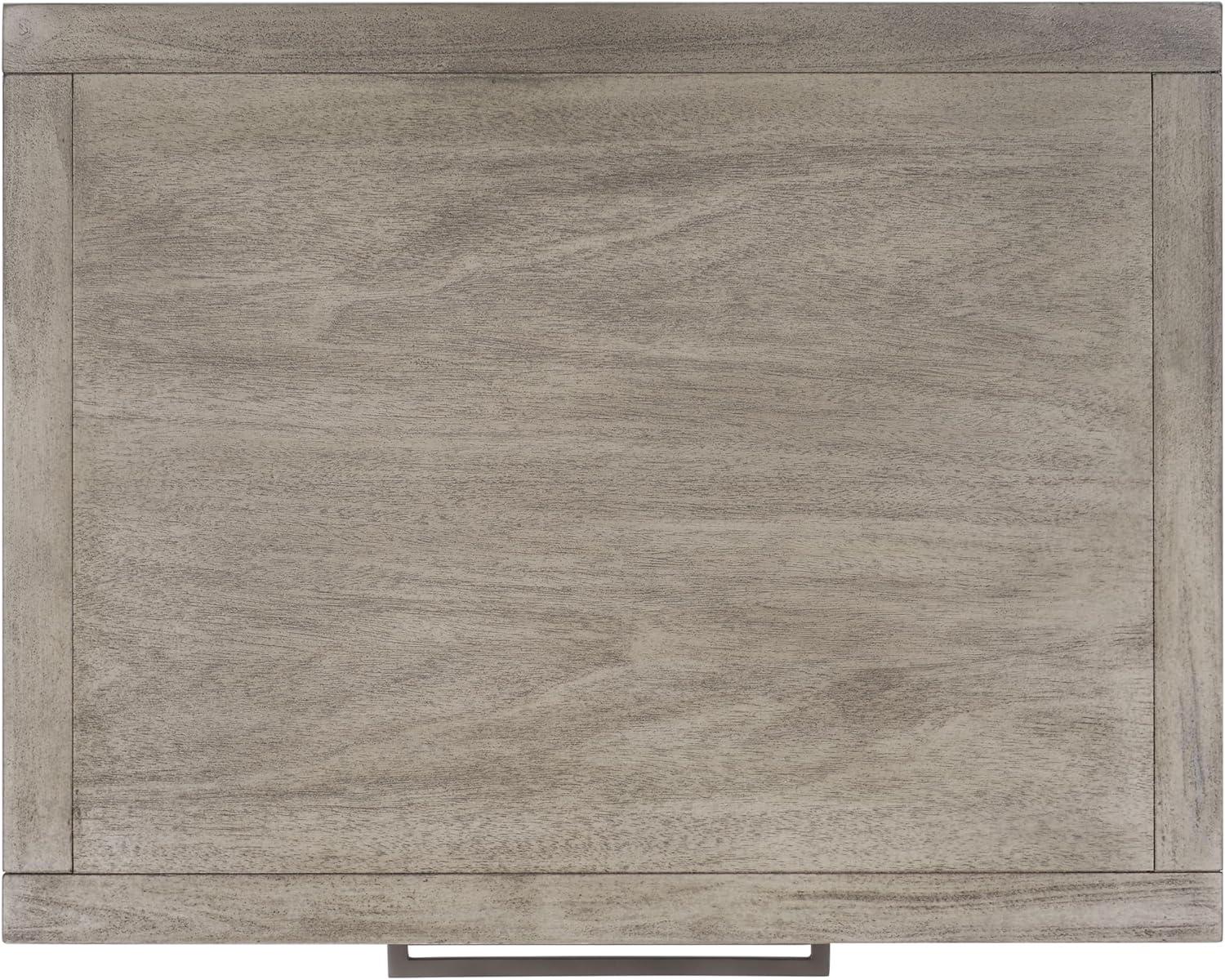 image:imageSAFAVIEH Couture Home Collection Ariella Light Grey 3Drawer Wood Nightstand Table Fully AssembledLight Grey