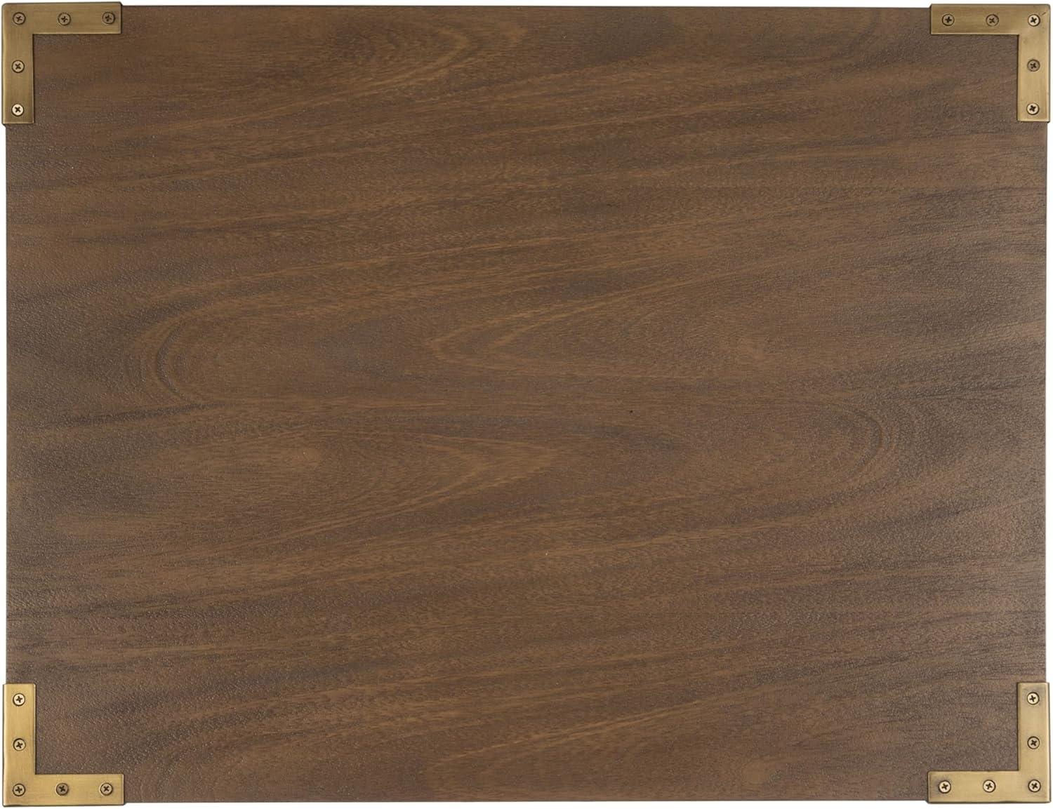 image:imageSAFAVIEH Couture Home Collection Nisha Light Grey 3Drawer Wood Nightstand Table Fully AssembledBrown