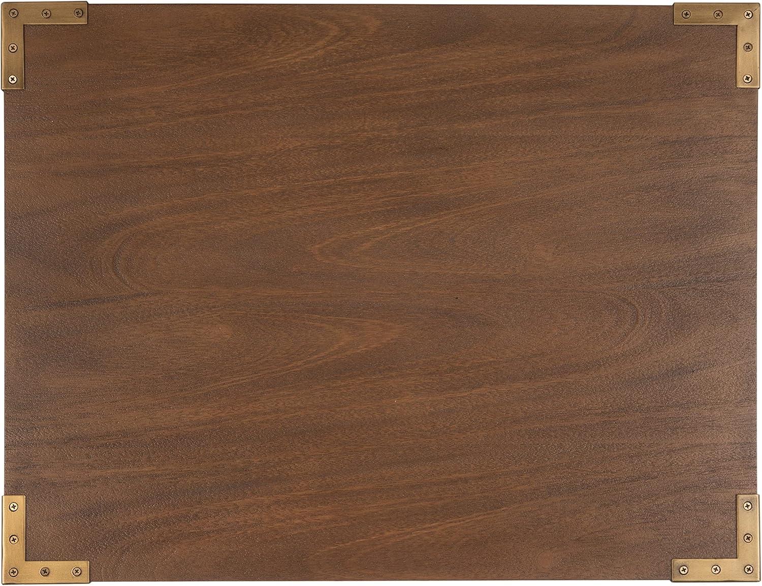 image:imageSAFAVIEH Couture Home Collection Nisha Light Grey 3Drawer Wood Nightstand Table Fully AssembledBrown