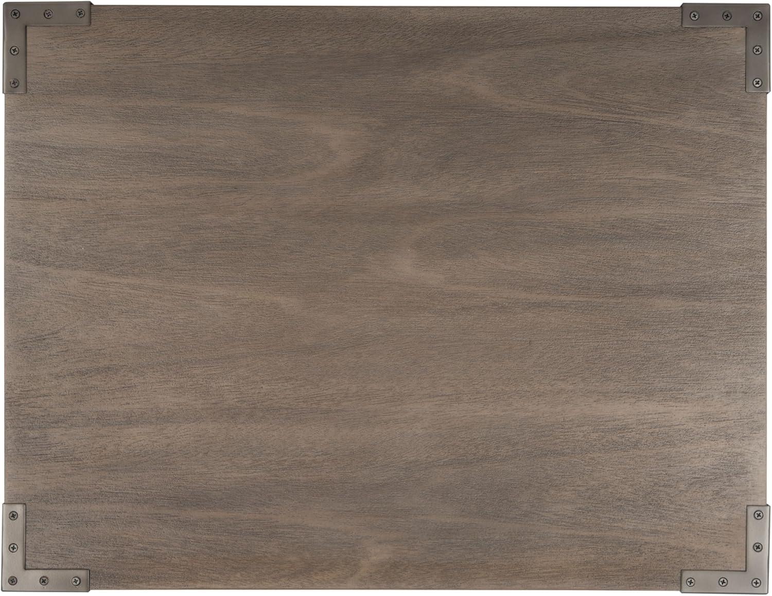 image:imageSAFAVIEH Couture Home Collection Nisha Light Grey 3Drawer Wood Nightstand Table Fully AssembledLight Brown