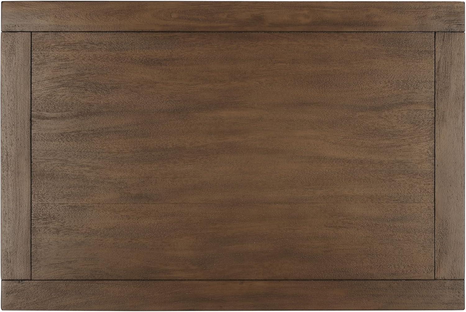 image:imageSAFAVIEH Couture Home Collection Steve Light Brown 2Drawer Wood Nightstand Table Fully AssembledBrown