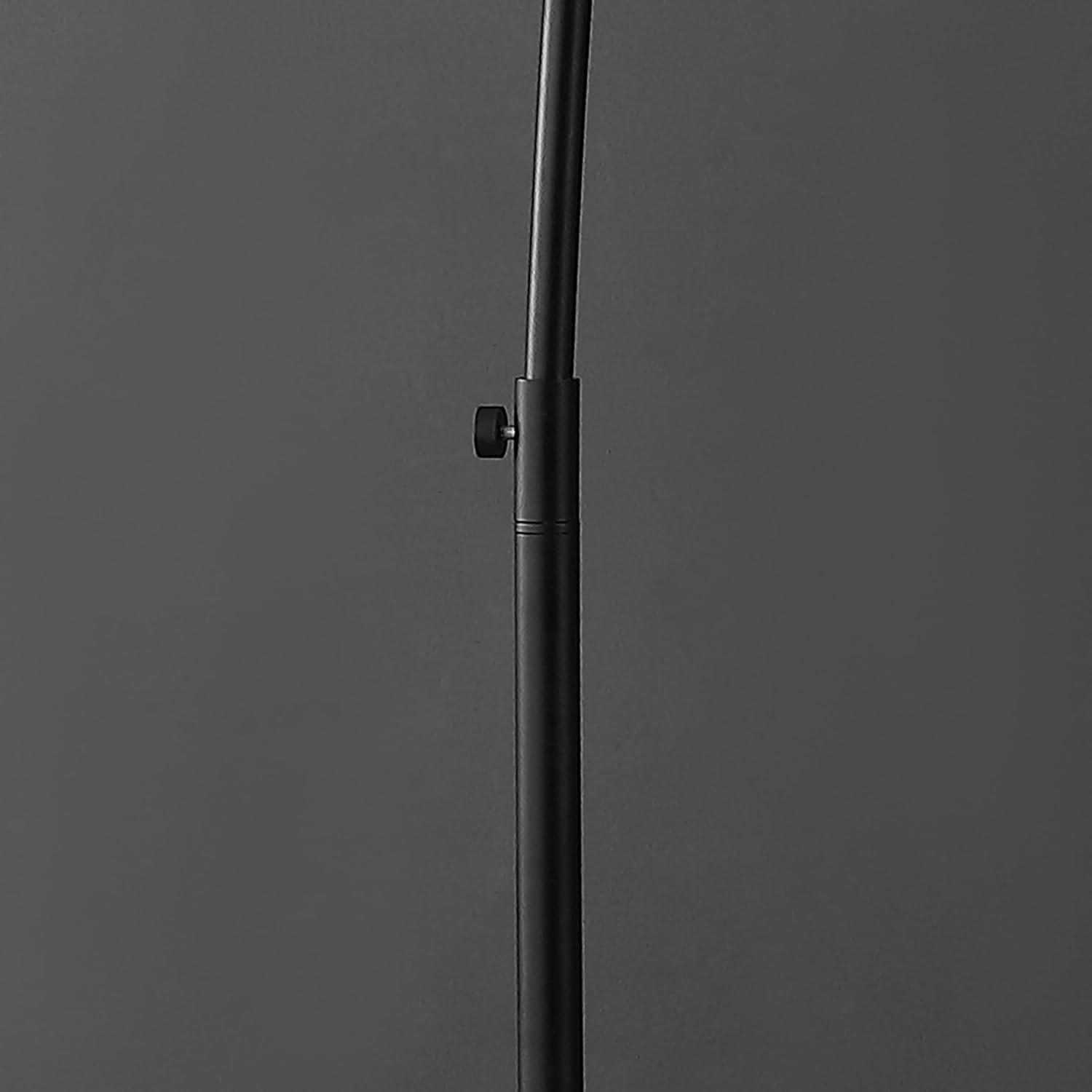 image:imageSAFAVIEH Couture Lighting Collection Rosabellina Black amp Grey 80Inch Dimmable Marble Floor Lamp Modern Arched Metal Shade LED Bulb Included CTL1105B