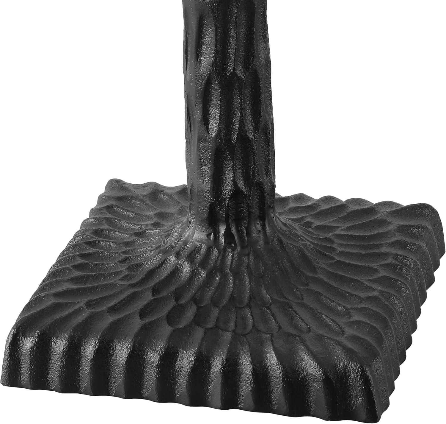 image:imageSAFAVIEH Couture Lighting Collection Roxalina BlackWhite Metal Base 29inch Dimmable Table Lamp LED Bulbs IncludedBlack White