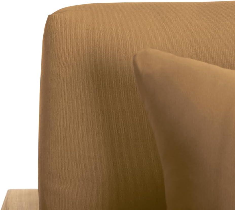 image:imageSAFAVIEH Couture Montford Brazilian Teak IndoorOutdoor Arm ChairNaturalBrown