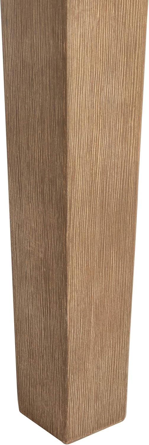 image:imageSAFAVIEH Couture Patio Martinique Natural Wood Outdoor Coffee TableNatural