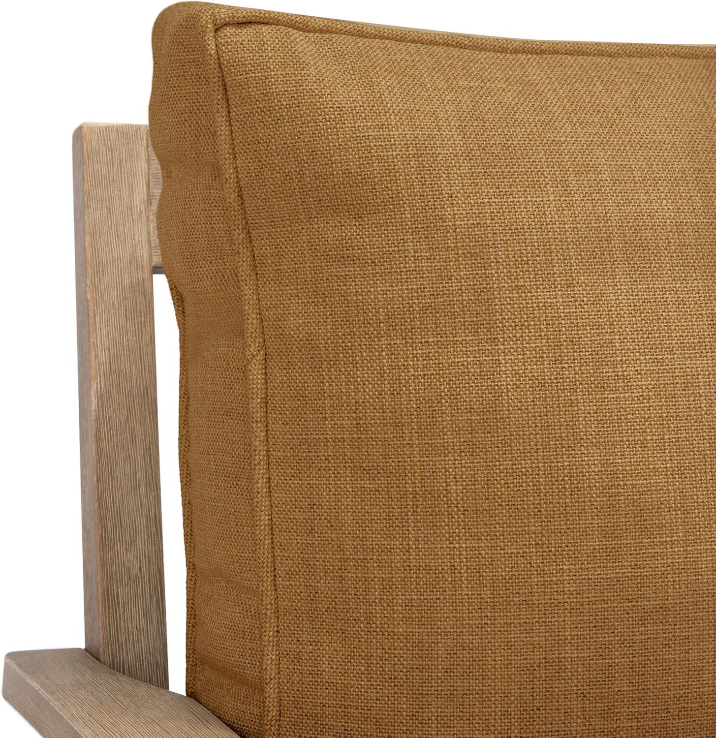 image:imageSAFAVIEH Couture Patio Martinique Natural and White Wood Outdoor Loveseat NaturalWhiteNaturalBrown