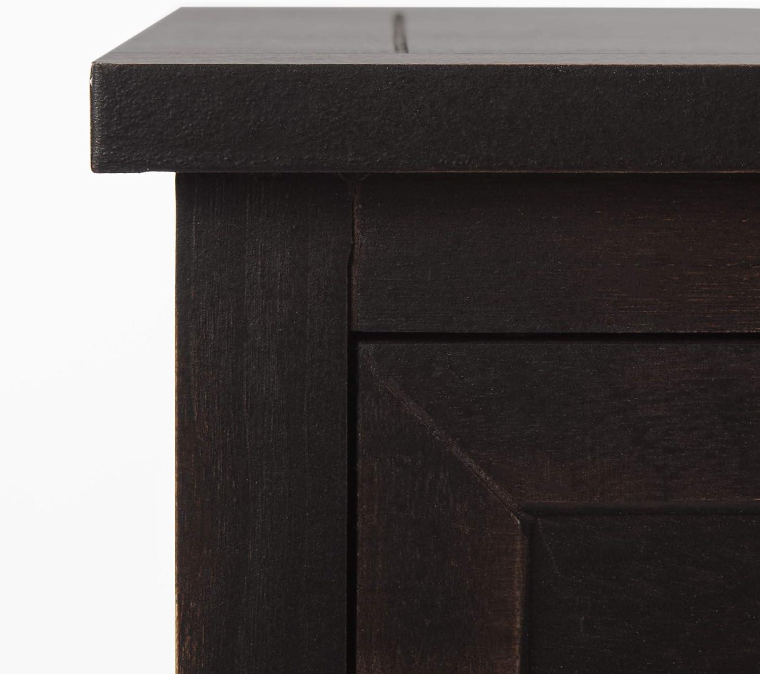 image:imageSAFAVIEH Home Collection Carrie Distressed Cream Natural Wicker 3Drawer Storage Nightstand Side Table Fully AssembledBrown
