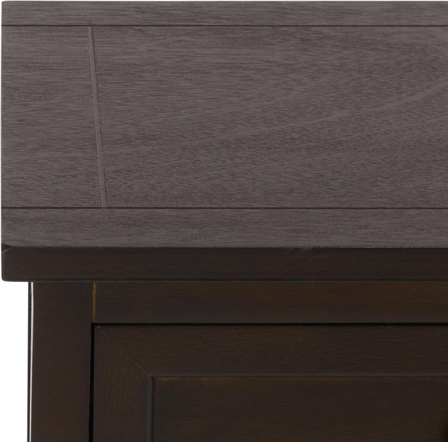 image:imageSAFAVIEH Home Collection Herman White Wash 6Drawer Wicker Basket Storage Unit Fully Assembled AMH5702GDark Chocolate