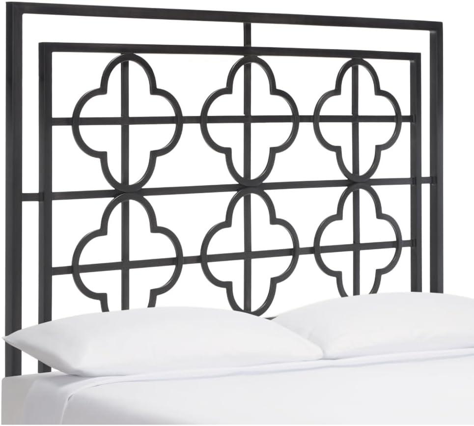 image:imageSAFAVIEH Home Collection Lucina Gunmetal Headboard QueenAntique Iron