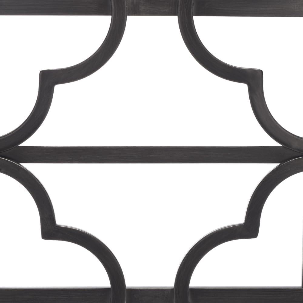 image:imageSAFAVIEH Home Collection Lucina Gunmetal Headboard QueenAntique Iron