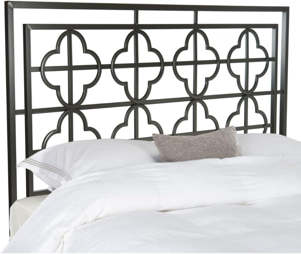 image:imageSAFAVIEH Home Collection Lucina Gunmetal Headboard QueenGunmetal