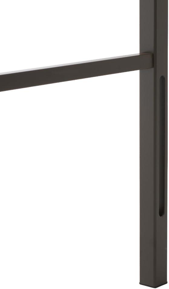 image:imageSAFAVIEH Home Collection Lucina Gunmetal Headboard QueenGunmetal