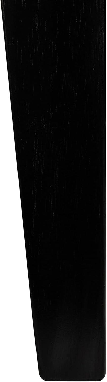 image:imageSAFAVIEH Home Collection Miliano Matte Black Drop End Leaf Dining Room Table DTB1404AMatte Black