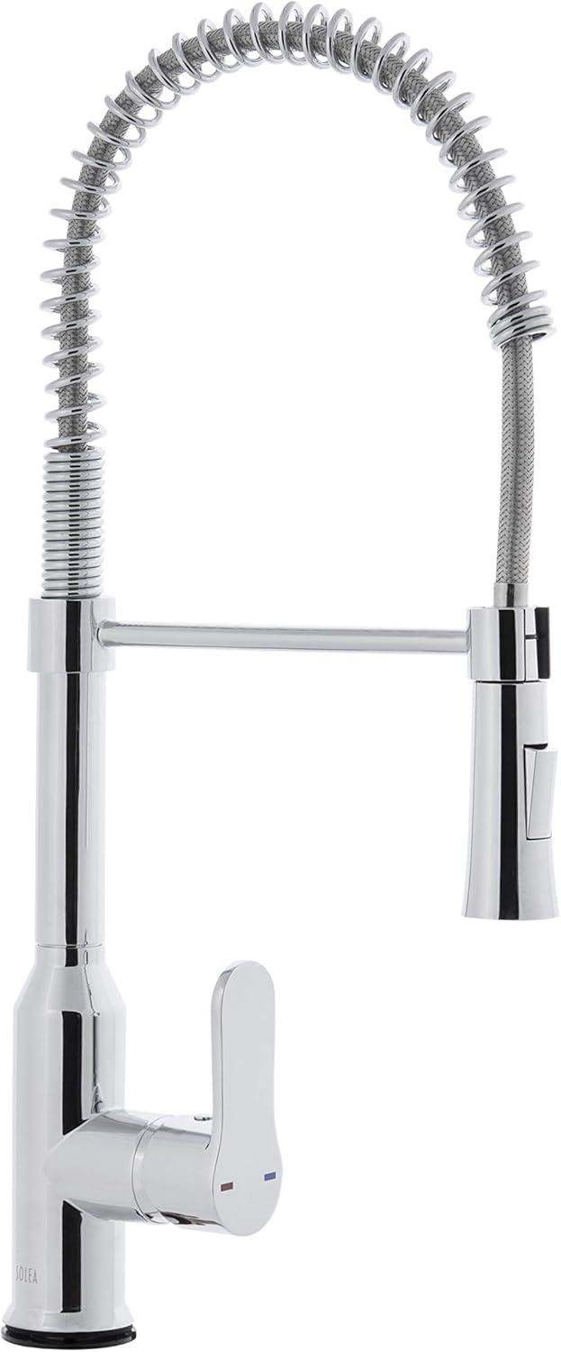 image:imageSAFAVIEH KCF2560C Solea Collection Euphoria Kitchen Faucet Chrome