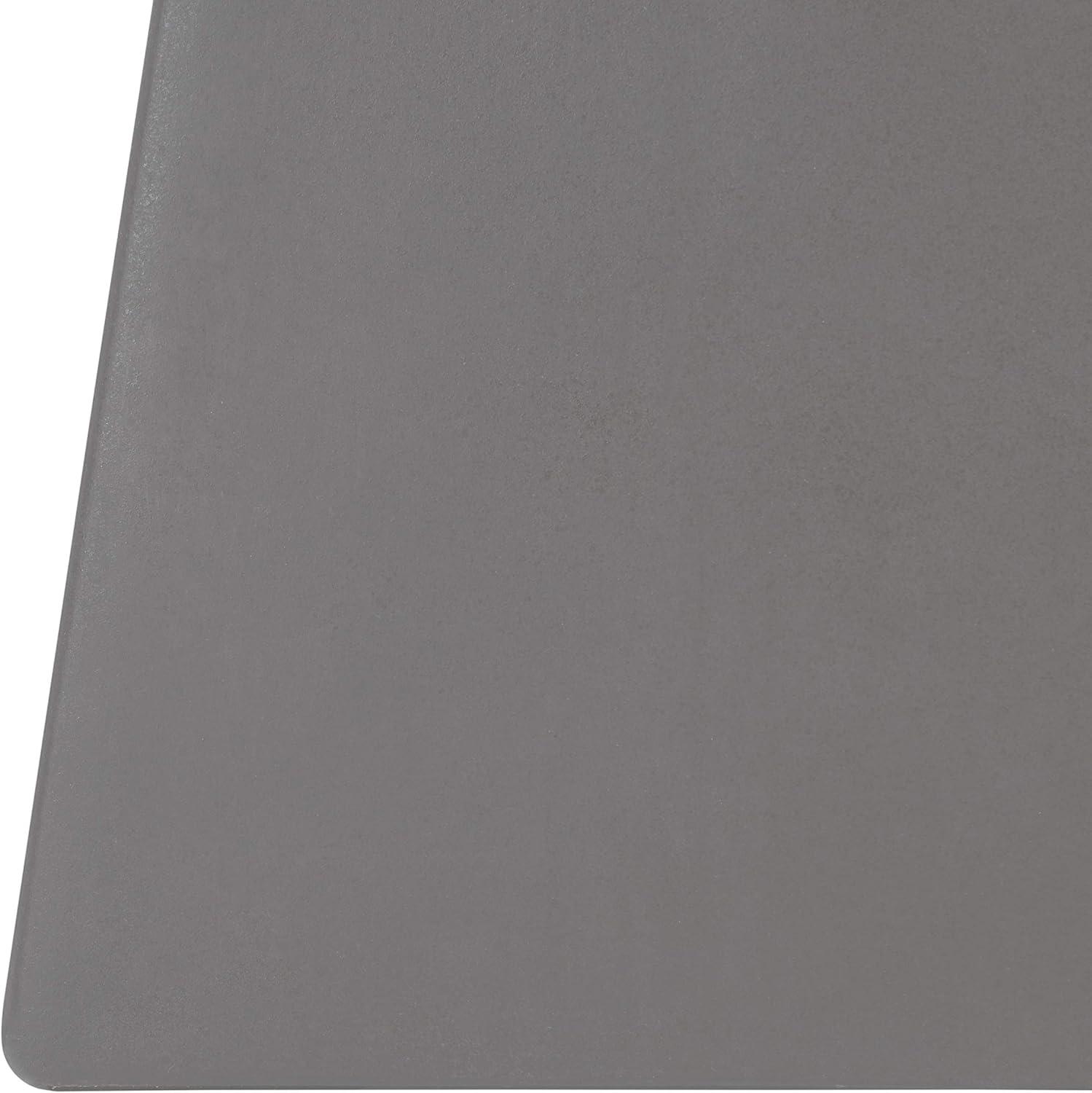 image:imageSAFAVIEH Outdoor Collection Zen Mushroom Modern Dark Grey Concrete Accent Table Fully AssembledGrey