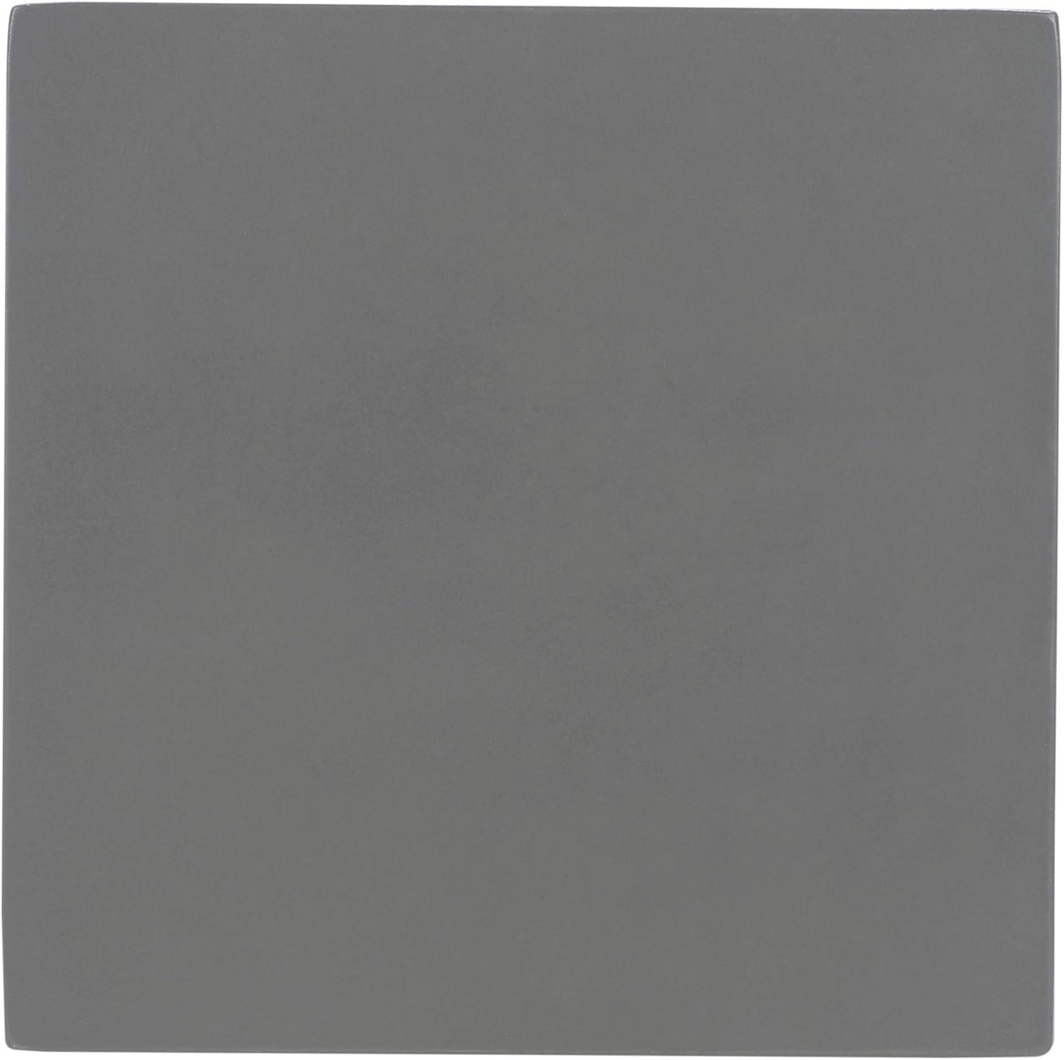 image:imageSAFAVIEH Outdoor Collection Zen Mushroom Modern Dark Grey Concrete Accent Table Fully AssembledGrey