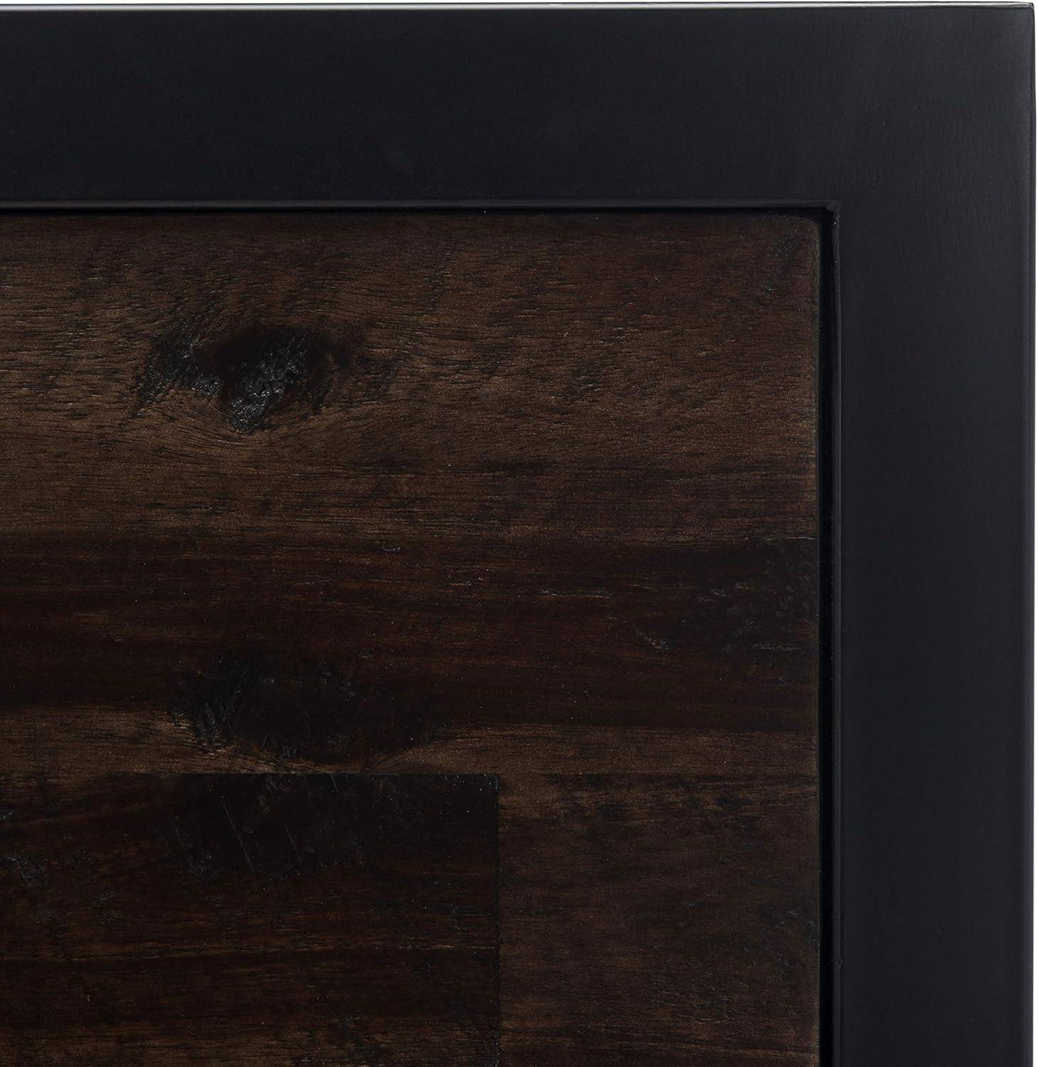 image:imageSAFAVIEH SFV6304AK3BX King Chocolate BrownBlackChocolate BrownBlack