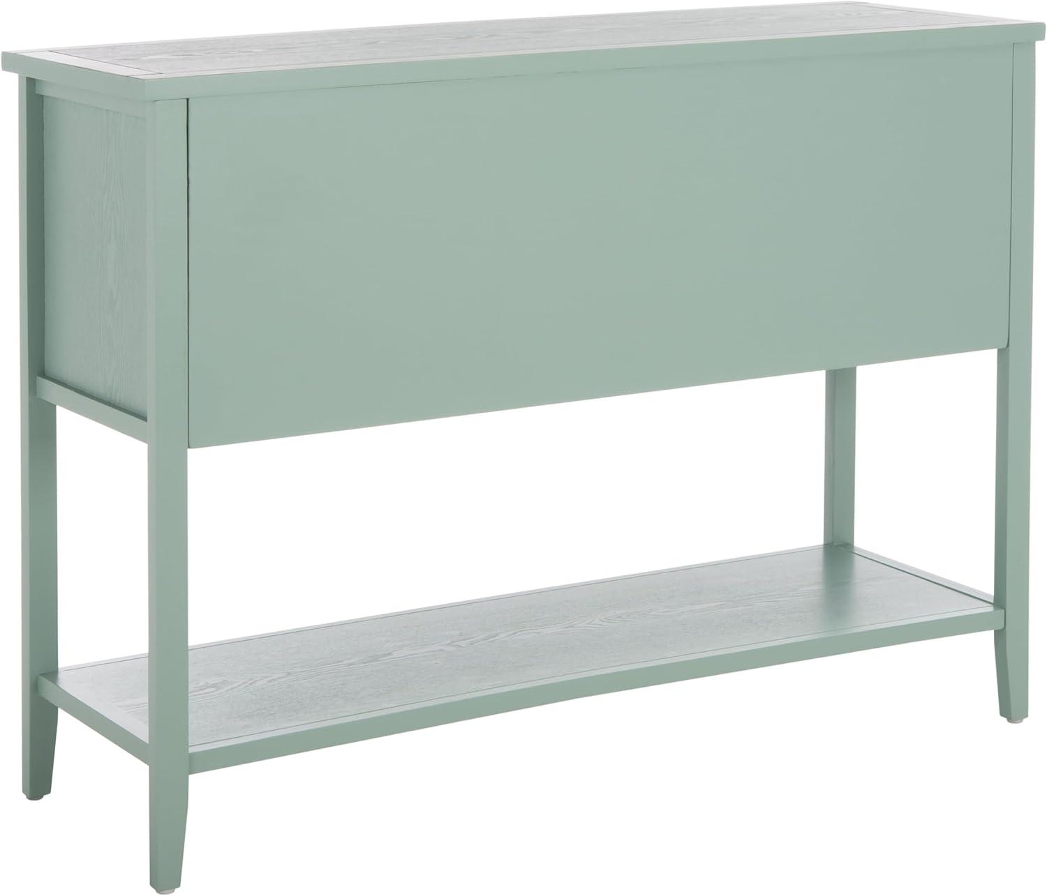 image:imageSafavieh American Homes Collection Charlotte Medium Oak SideboardAqua Smoke