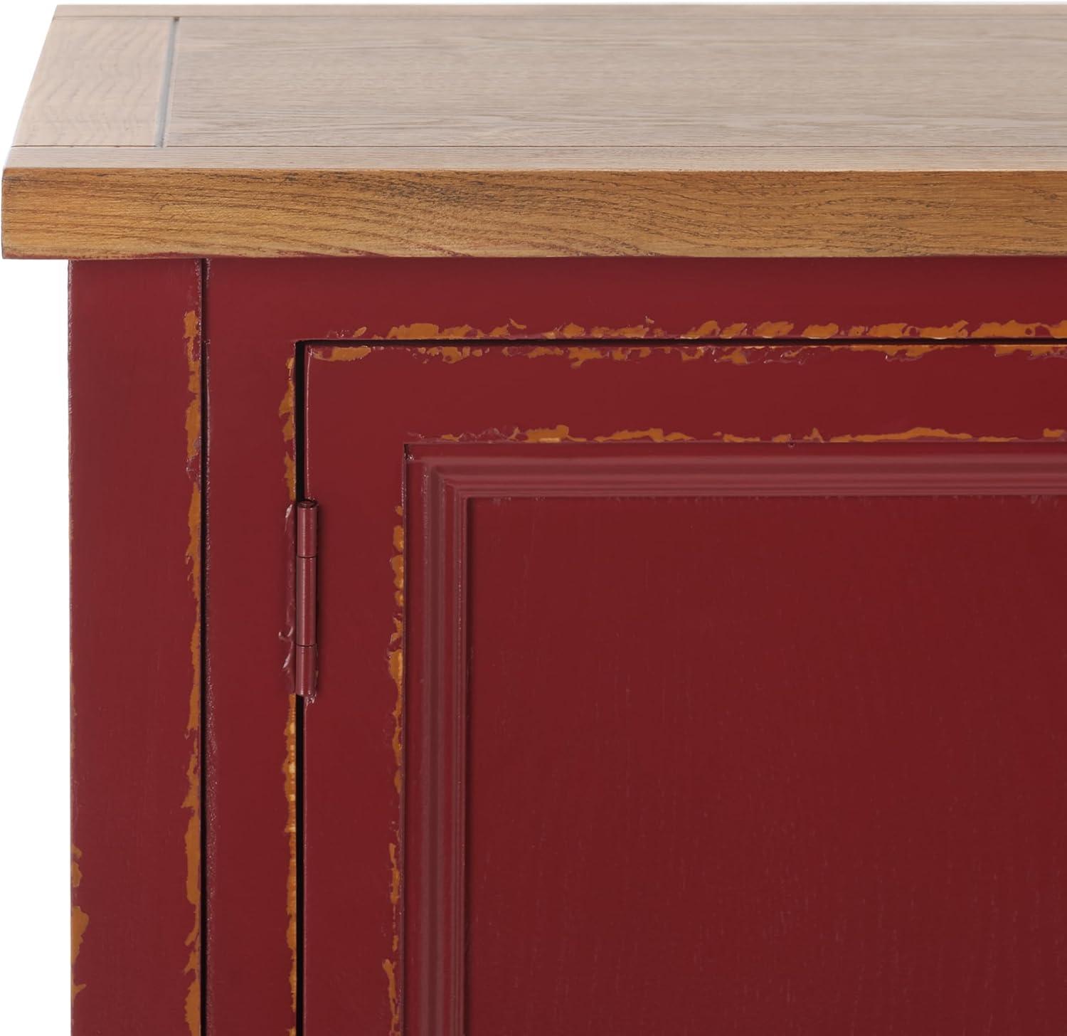 image:imageSafavieh American Homes Collection Charlotte Medium Oak SideboardEgyptian Red Oak