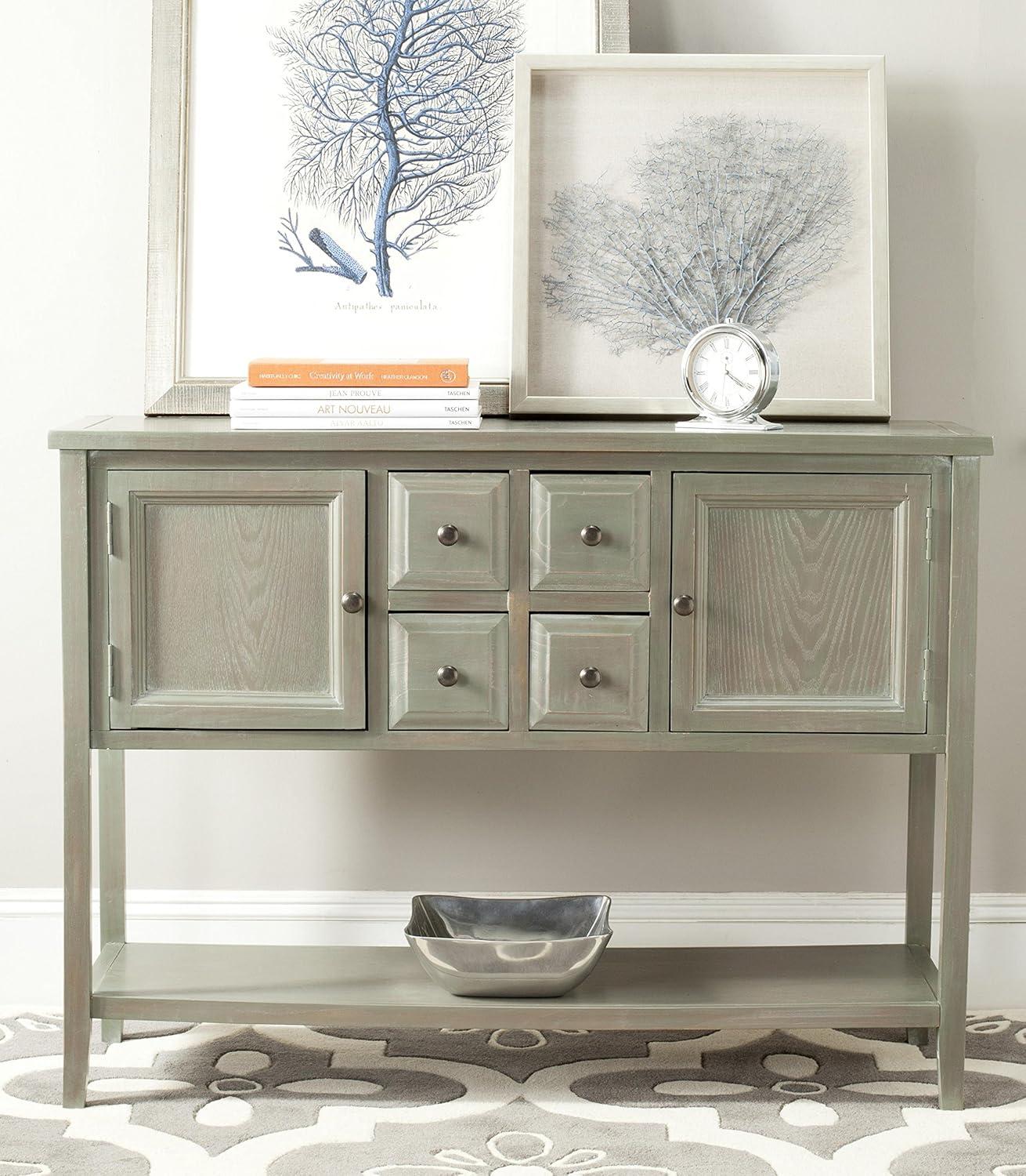 image:imageSafavieh American Homes Collection Charlotte Medium Oak SideboardQuartz Grey Oak