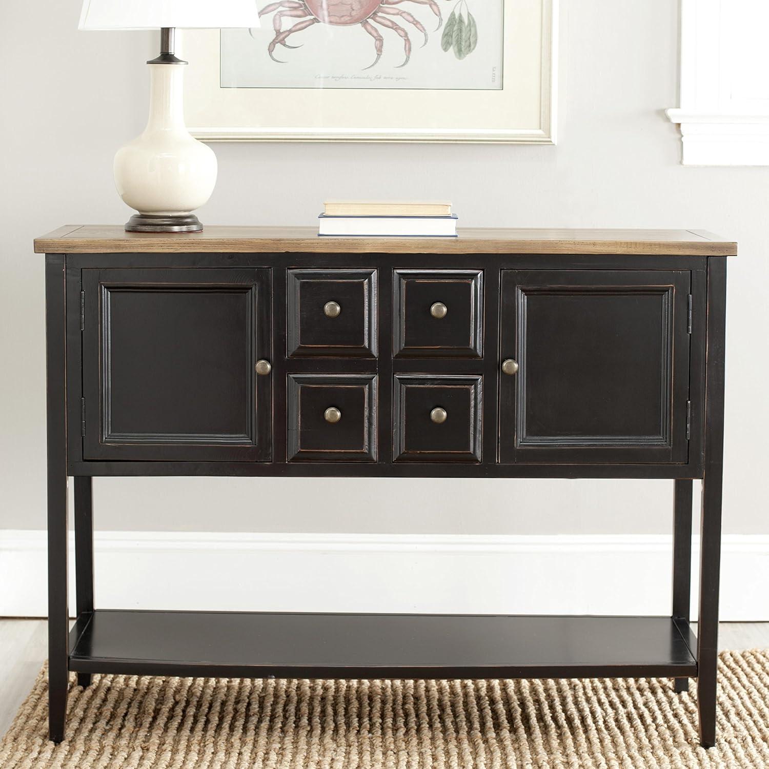 image:imageSafavieh American Homes Collection Charlotte Medium Oak SideboardQuartz Grey Oak