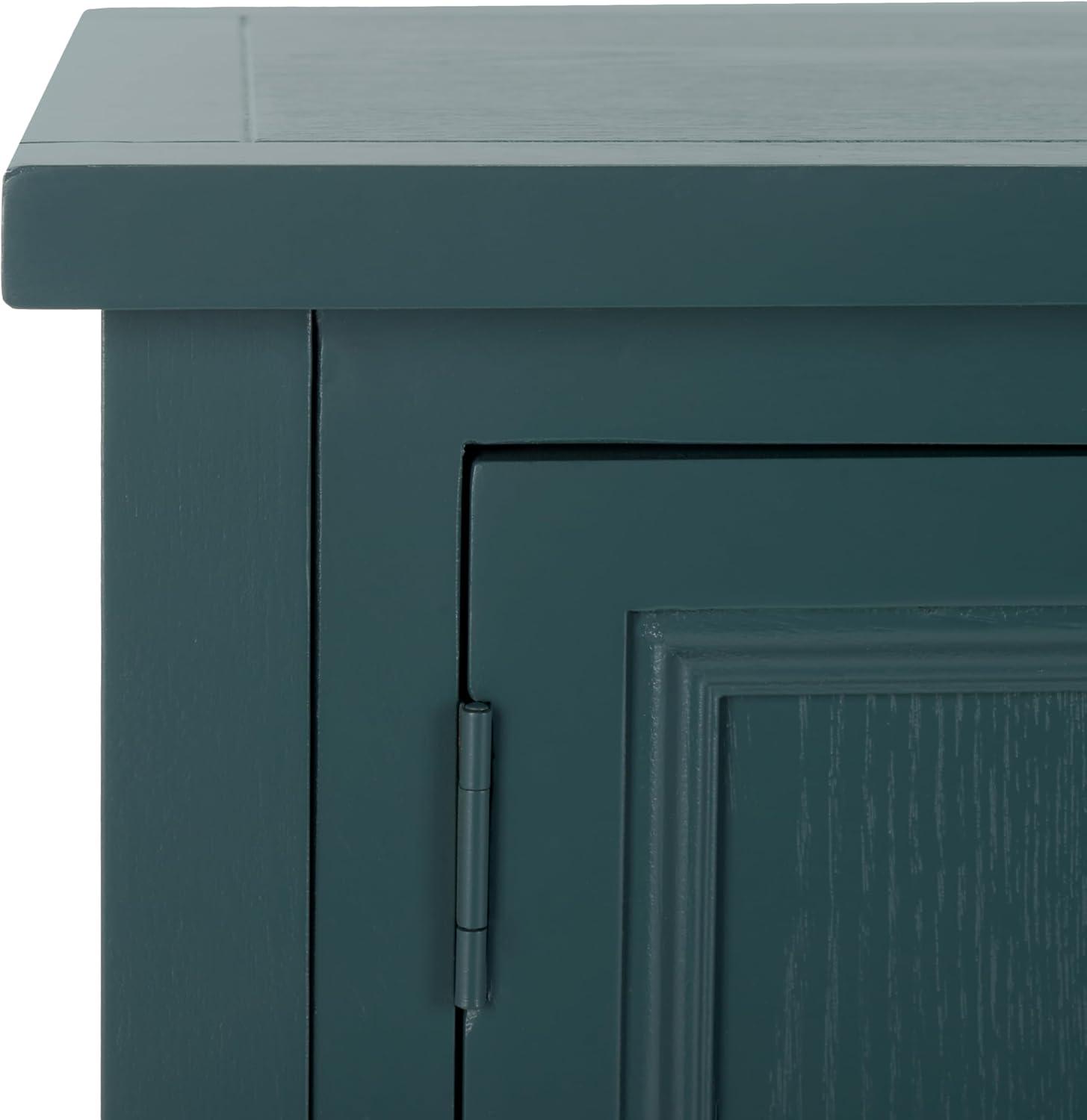image:imageSafavieh American Homes Collection Charlotte Medium Oak SideboardTeal