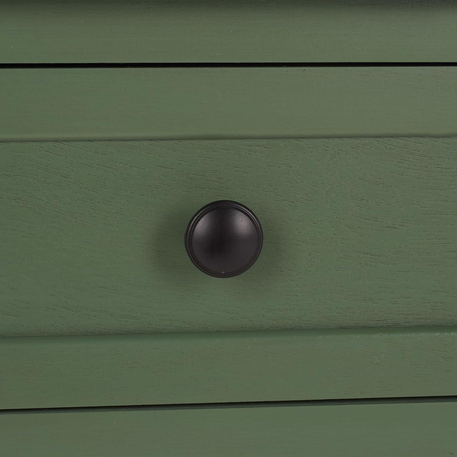 image:imageSafavieh American Homes Collection Damien Vintage Grey 3 Drawer Storage UnitDusty Green