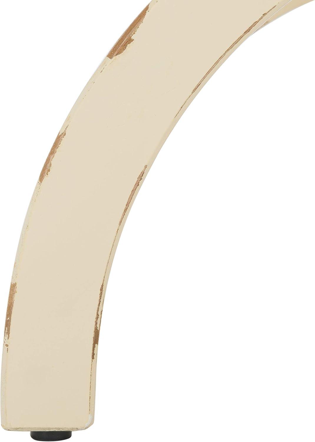 image:imageSafavieh American Homes Collection Maxine Vintage Cream Accent TableVanillaVanilla