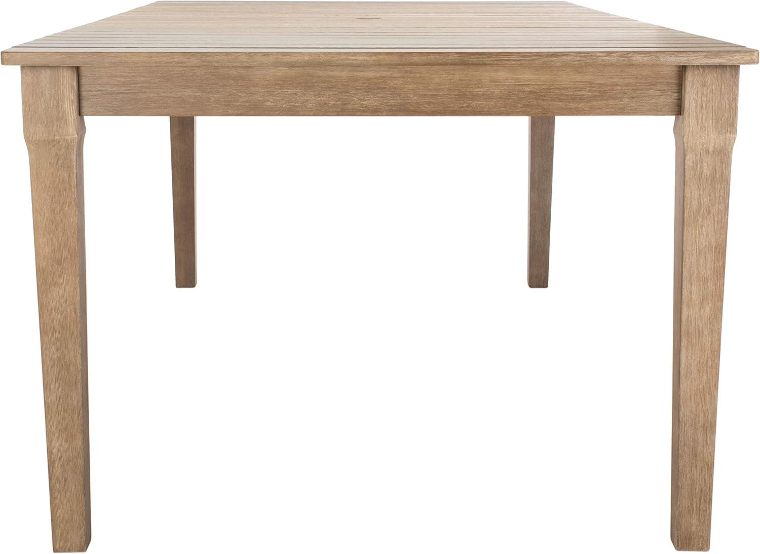 image:imageSafavieh Couture Patio Dominica Natural Wooden Outdoor Dining Table