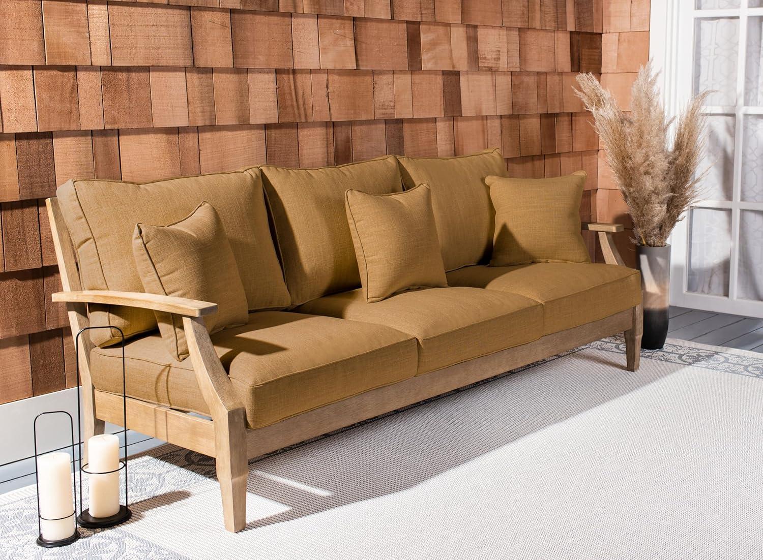 image:imageSafavieh Couture Patio Martinique Natural and White Wood Outdoor Sofa NaturalWhiteNaturalBrown