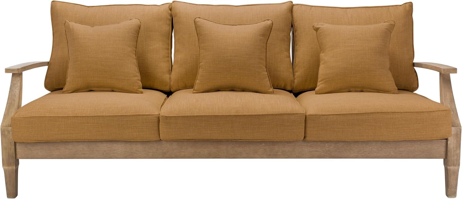 image:imageSafavieh Couture Patio Martinique Natural and White Wood Outdoor Sofa NaturalWhiteNaturalBrown