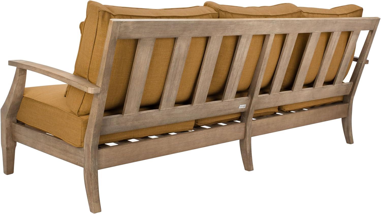 image:imageSafavieh Couture Patio Martinique Natural and White Wood Outdoor Sofa NaturalWhiteNaturalBrown