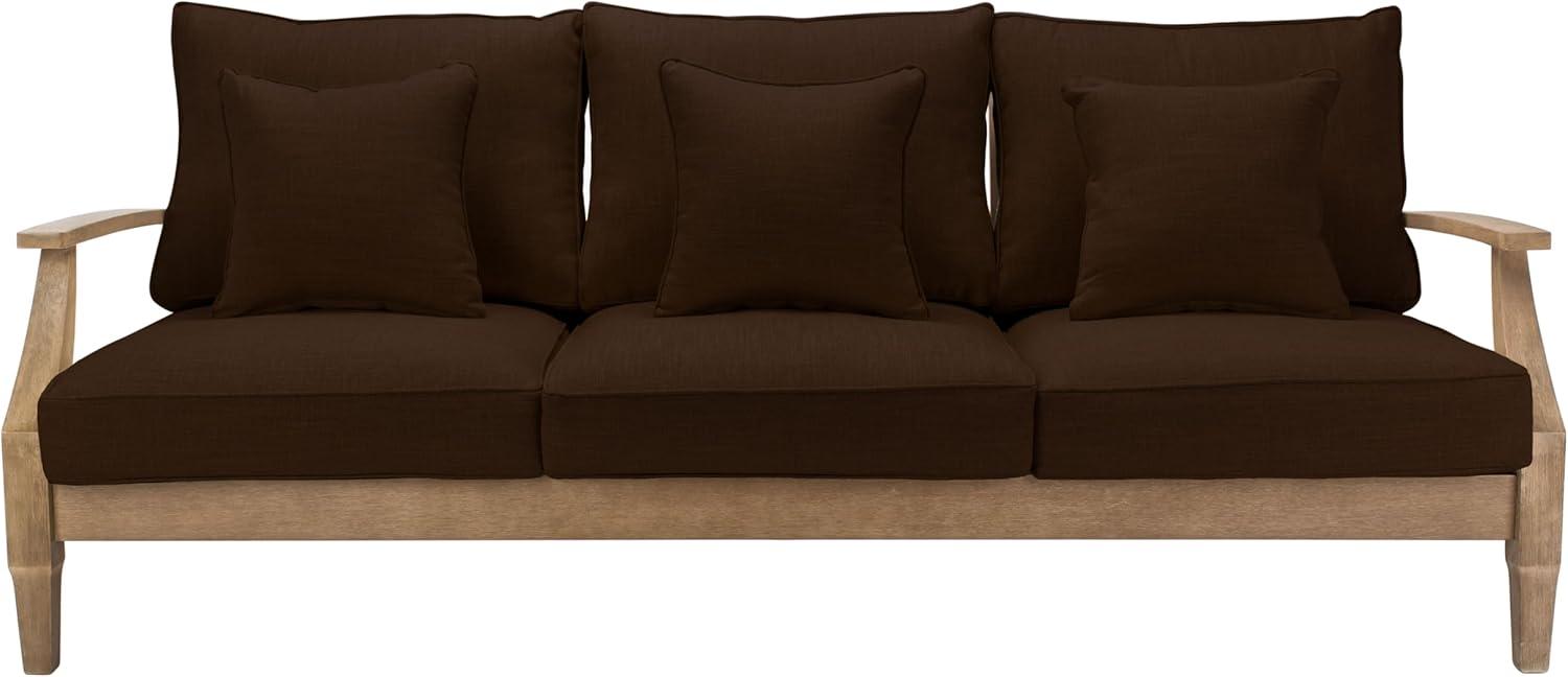 image:imageSafavieh Couture Patio Martinique Natural and White Wood Outdoor Sofa NaturalWhiteNaturalDark Brown