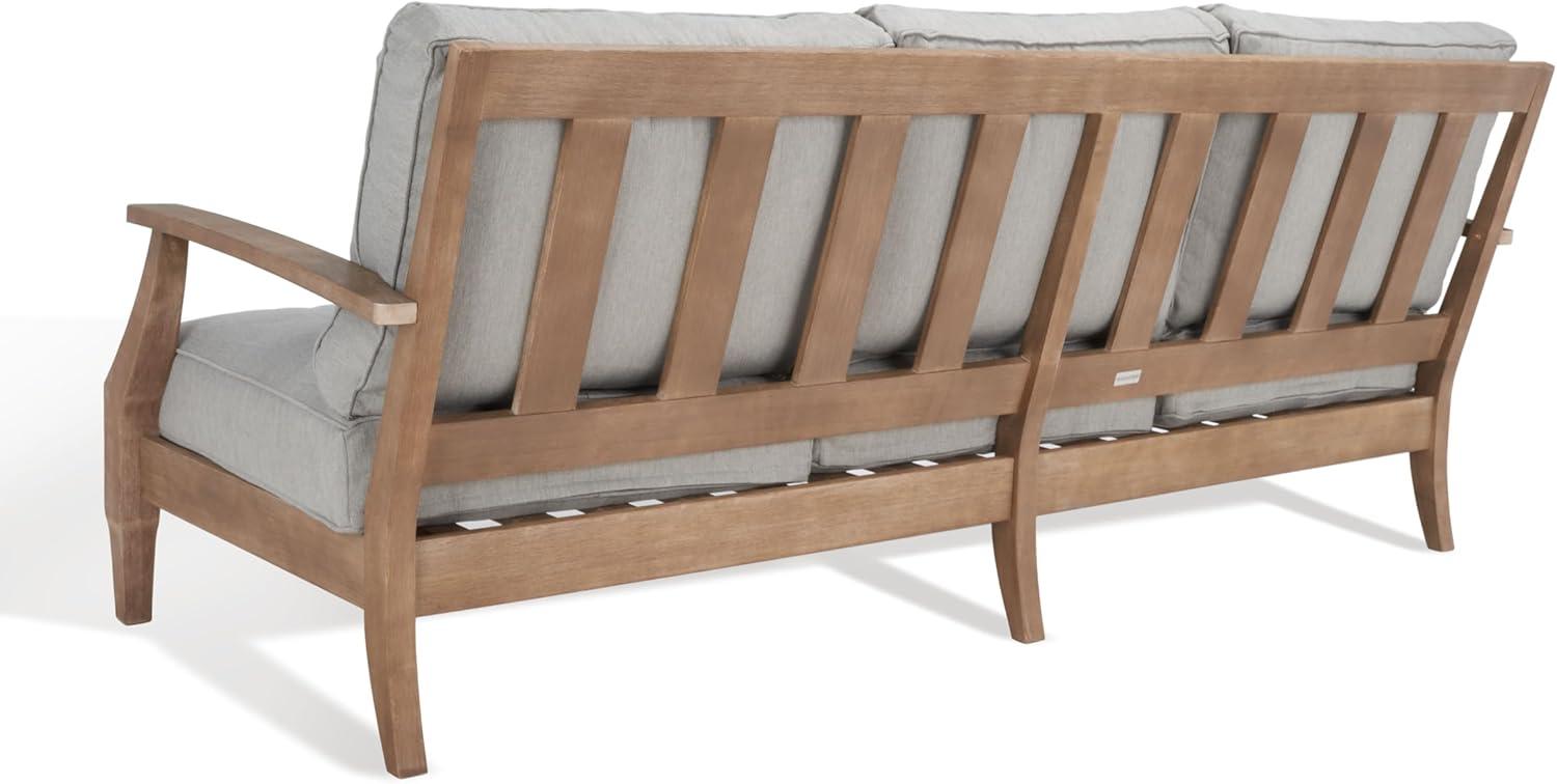 image:imageSafavieh Couture Patio Martinique Natural and White Wood Outdoor Sofa NaturalWhiteNaturalGrey
