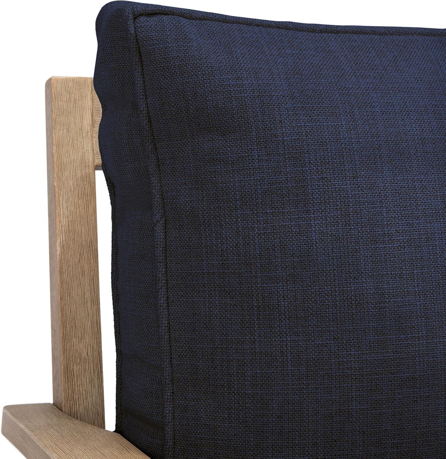 image:imageSafavieh Couture Patio Martinique Natural and White Wood Outdoor Sofa NaturalWhiteNaturalNavy
