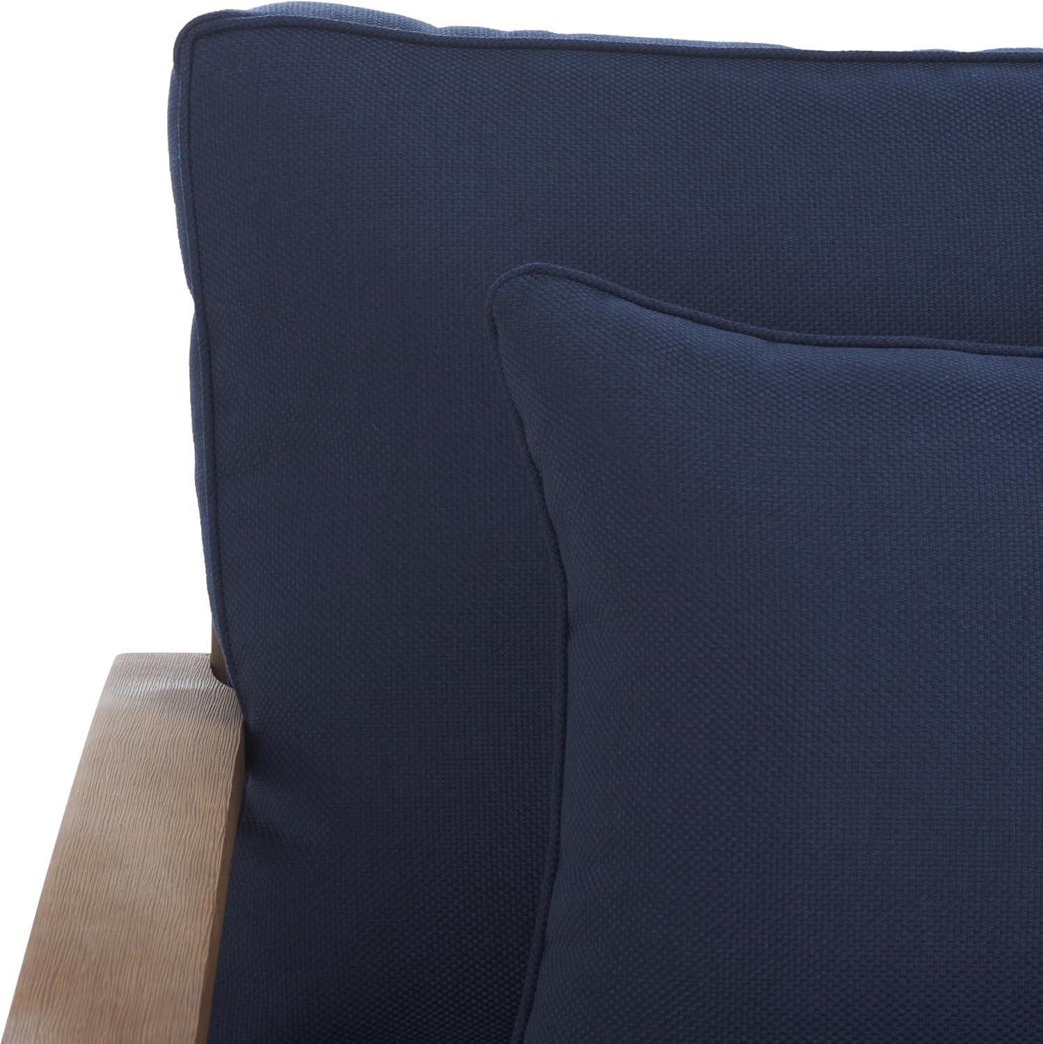 image:imageSafavieh Couture Patio Martinique Natural and White Wood Outdoor Sofa NaturalWhiteNaturalNavy