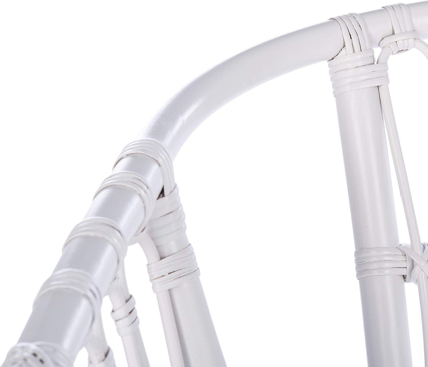 image:imageSafavieh Home Adriana Coastal White Rattan Set of 2 Accent Chair ACH6505BSET2White