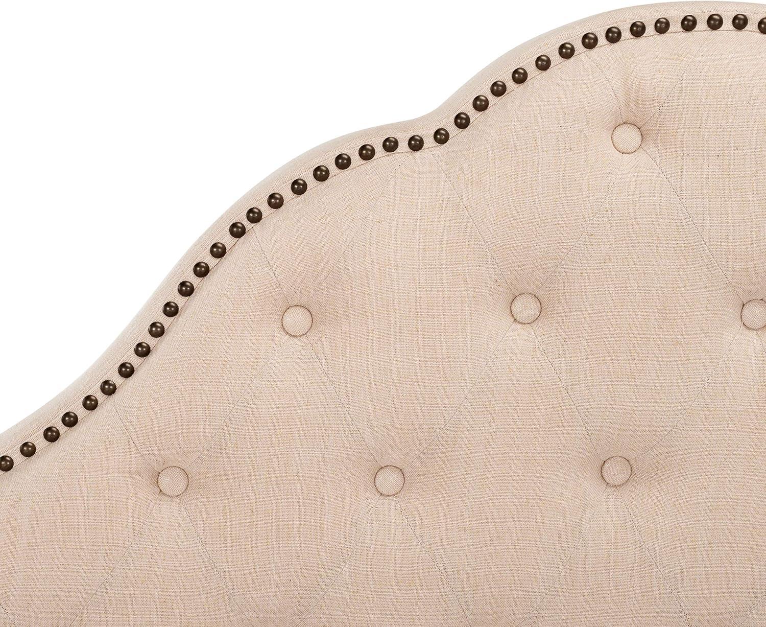 image:imageSafavieh Home Beckham Contemporary Light Grey Velvet Bed FullBeige
