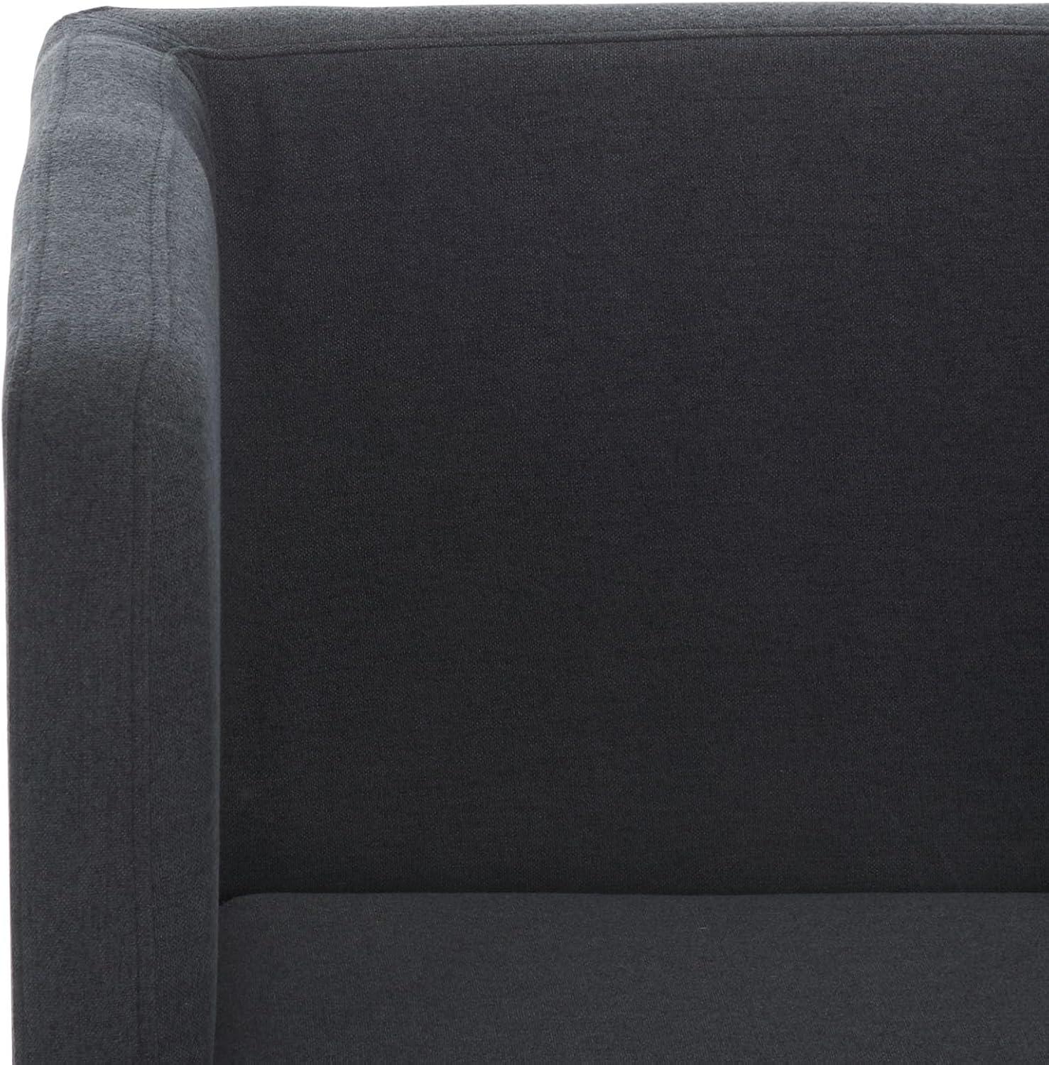 image:imageSafavieh Home Collection Celine Navy and Chrome Modern Glam Cross Leg ChairBlack Chrome