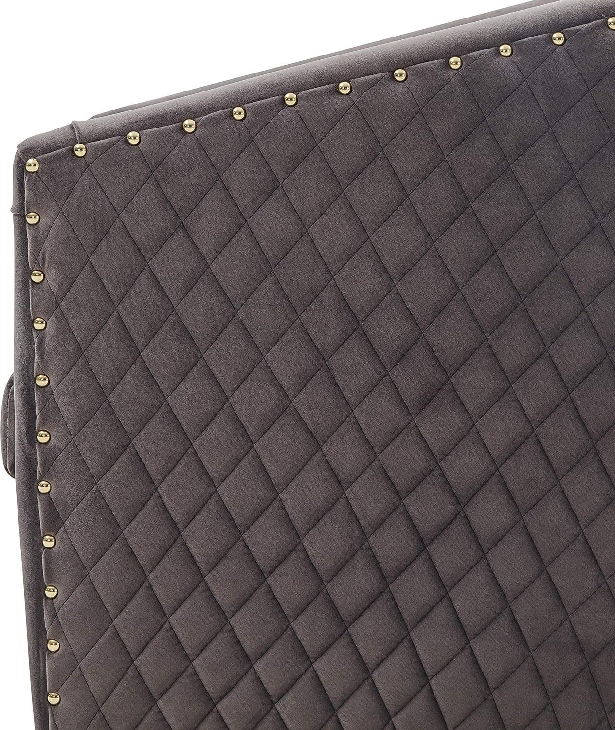 image:imageSafavieh Home Collection Clara Quilted Swivel Dusty Rose Tub Accent ChairGold Slate Grey
